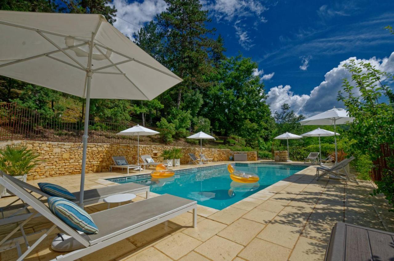 La Tour De Cause Bed & Breakfast Castelnaud La Chapelle Bagian luar foto